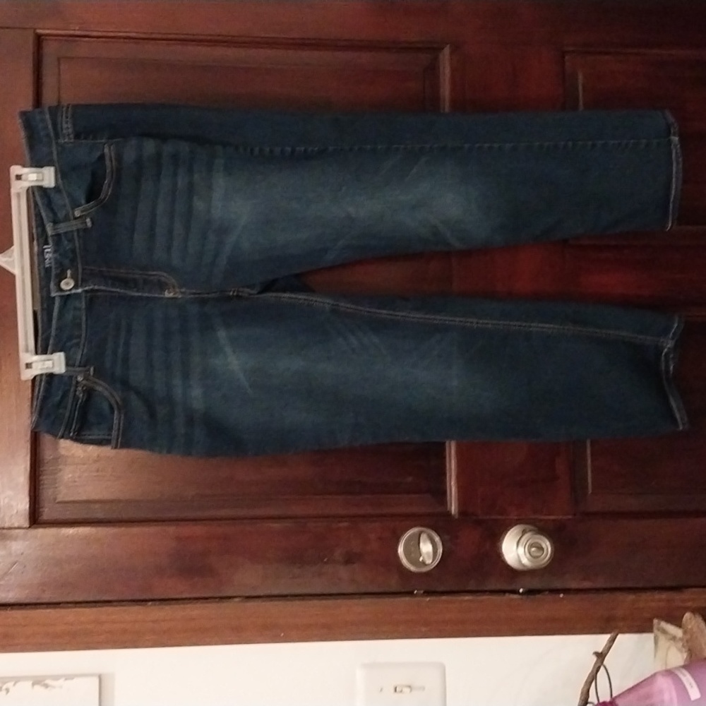 TIME AND TRU JEANS, SZ 18 PETITE, W/ Shading for slimming effect